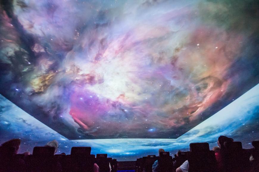 Planetarium show. Courtesy Mark SubbaRao.