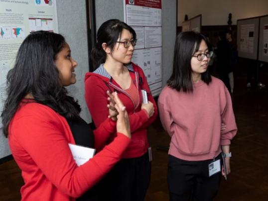 Public policy professor Anjali Adukia shares her research with Mind Bytes attendees, photo credit Alan Klehr Public policy professor Anjali Adukia shares her research with Mind Bytes attendees, photo credit Alan Klehr