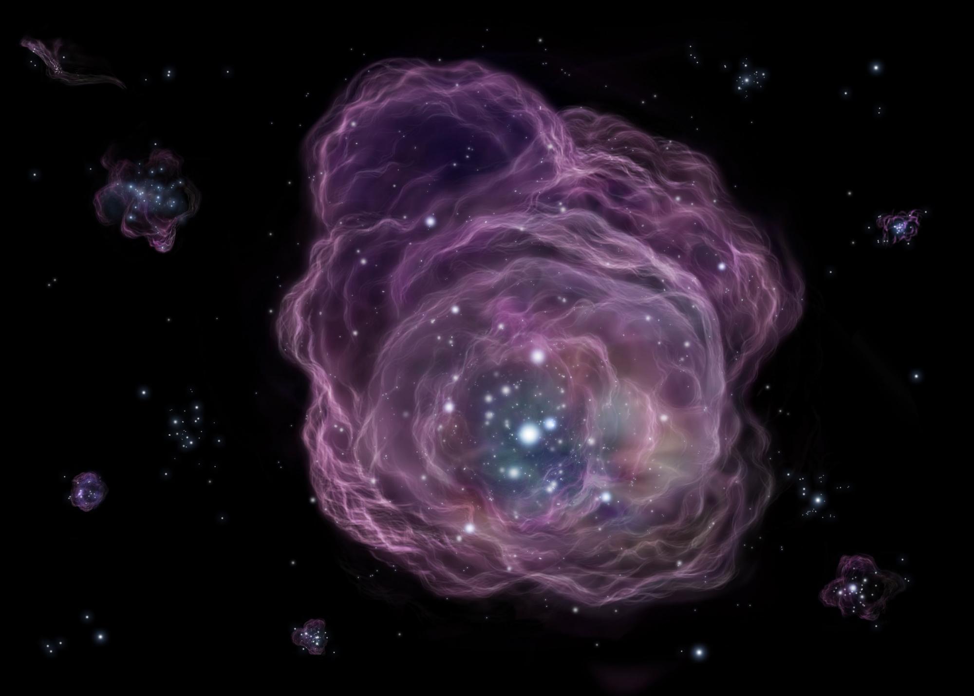 Supernova. Courtesy the National Astronomical Observatory of Japan.